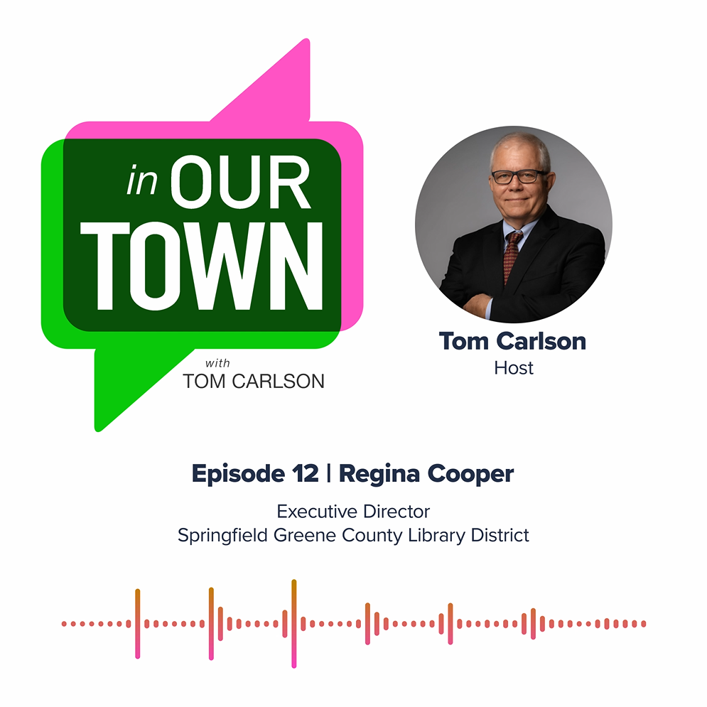 Screenshot of the podcast "In Our Town"