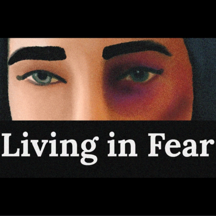Logo for "Living in Fear"
