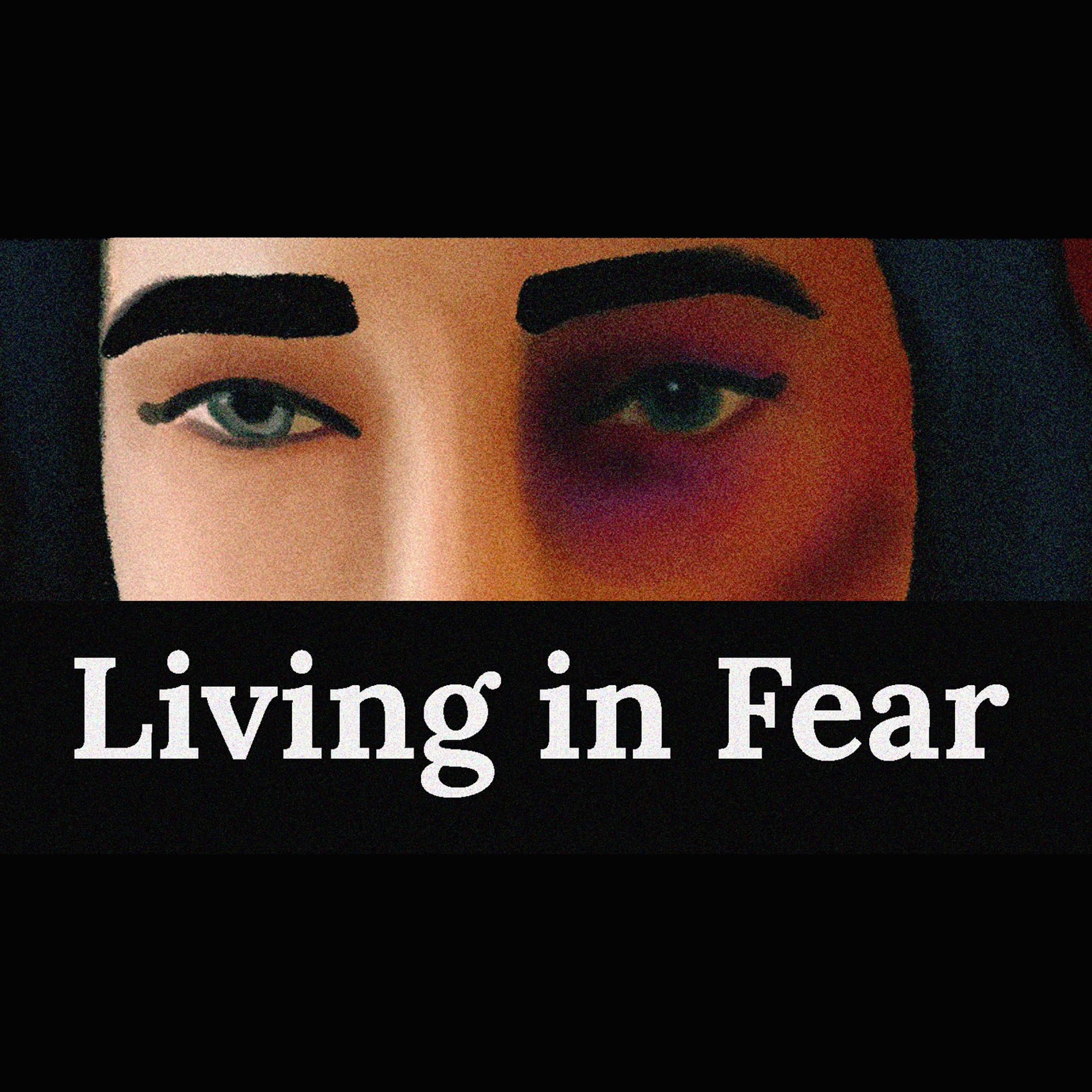 Logo for "Living in Fear," a special investigation by the Hauxeda