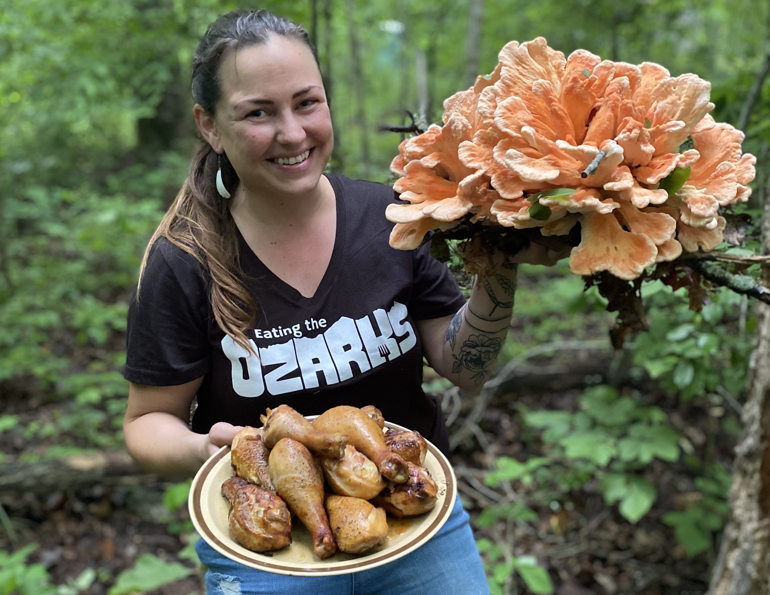 How this Ozarks forager became locally famous for her yurt dinner parties