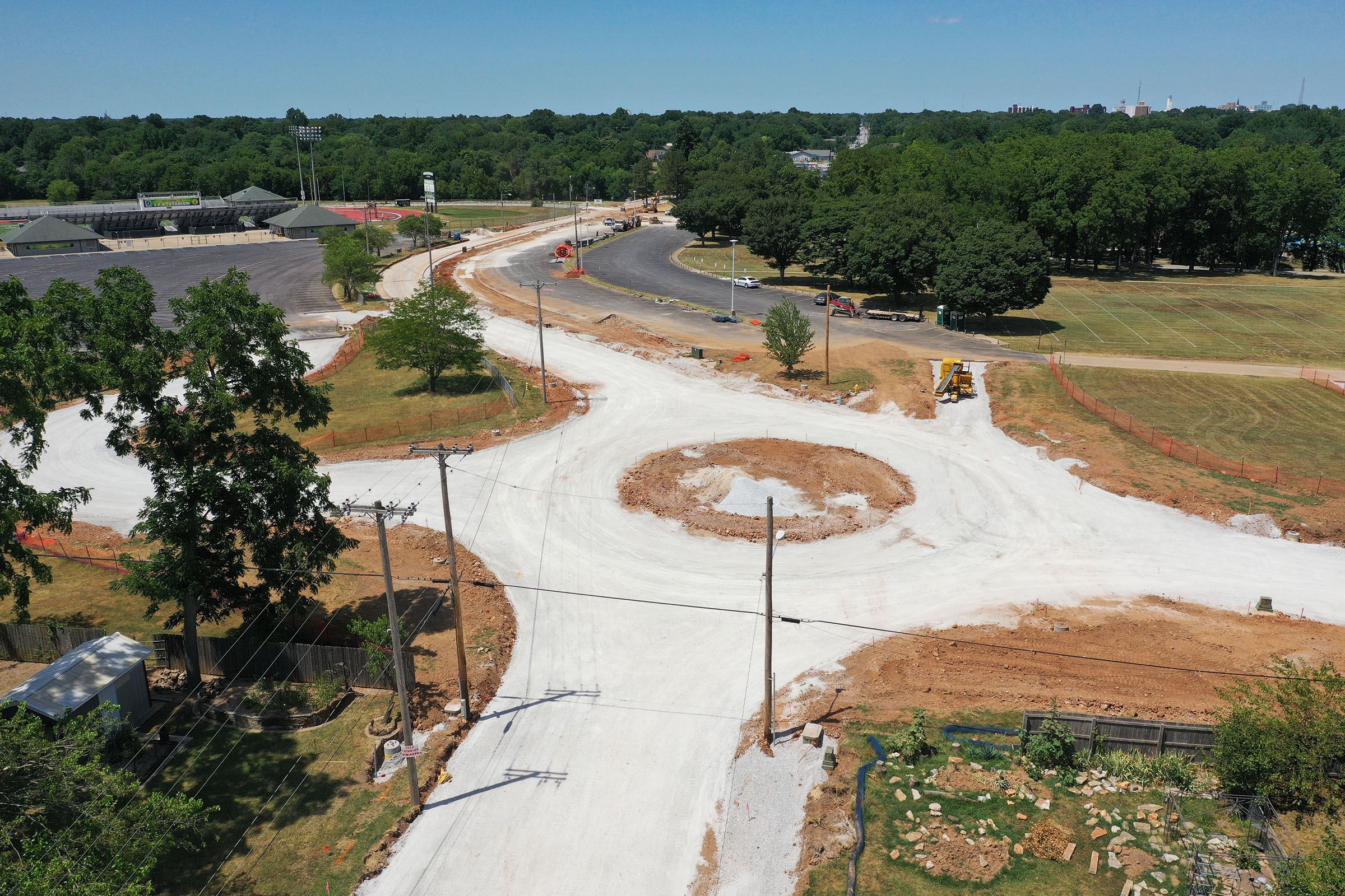 Section one of Grant Avenue Parkway construction on schedule to reopen by start of school year