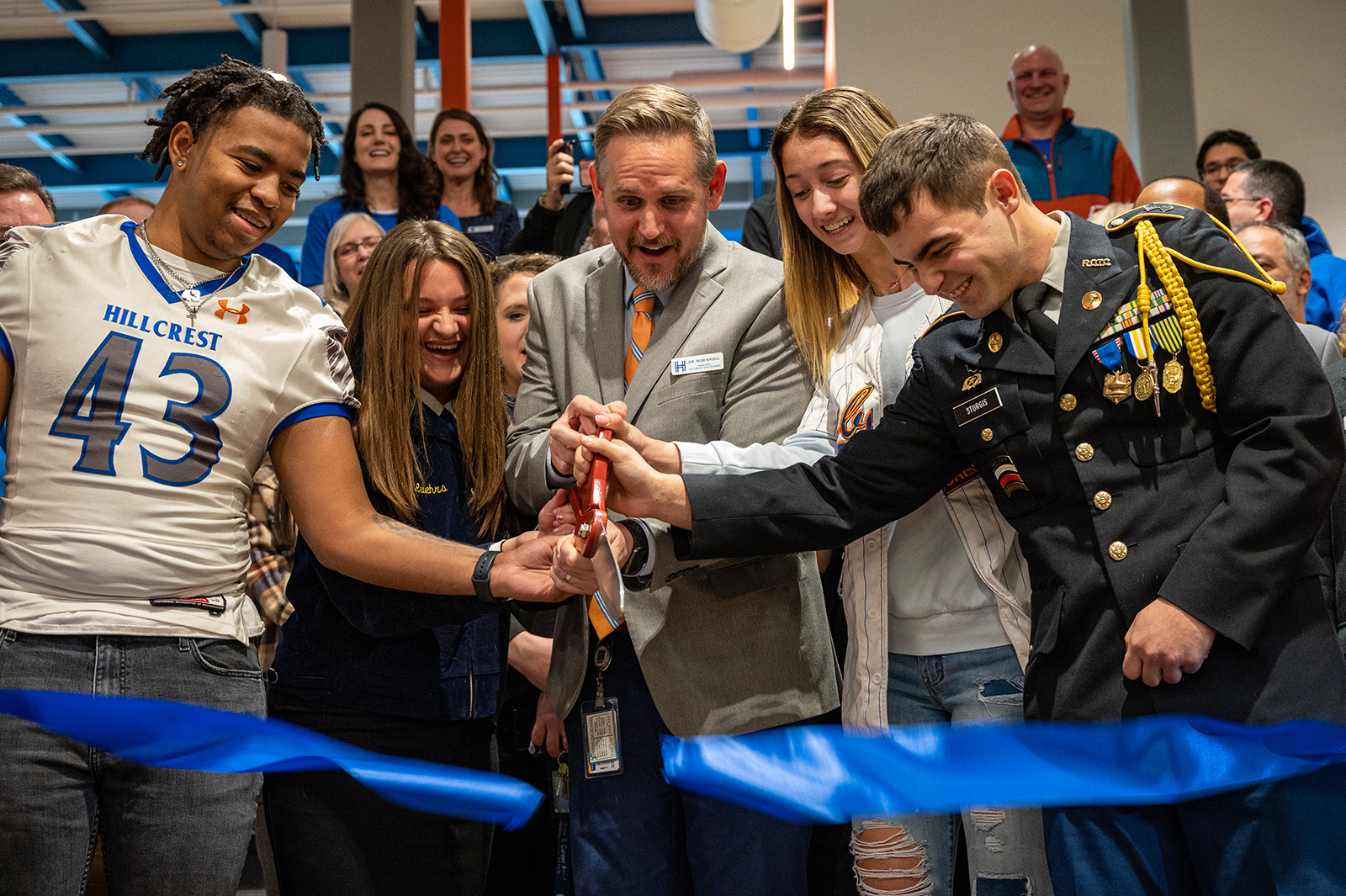 ‘You’ve got the boujee high school’: Springfield’s northside celebrates renovated Hillcrest High School