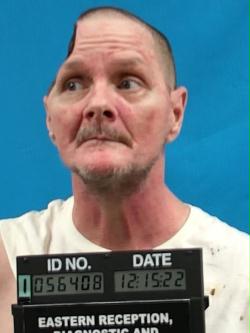 Prison booking photo of Rick Johnson Sr.