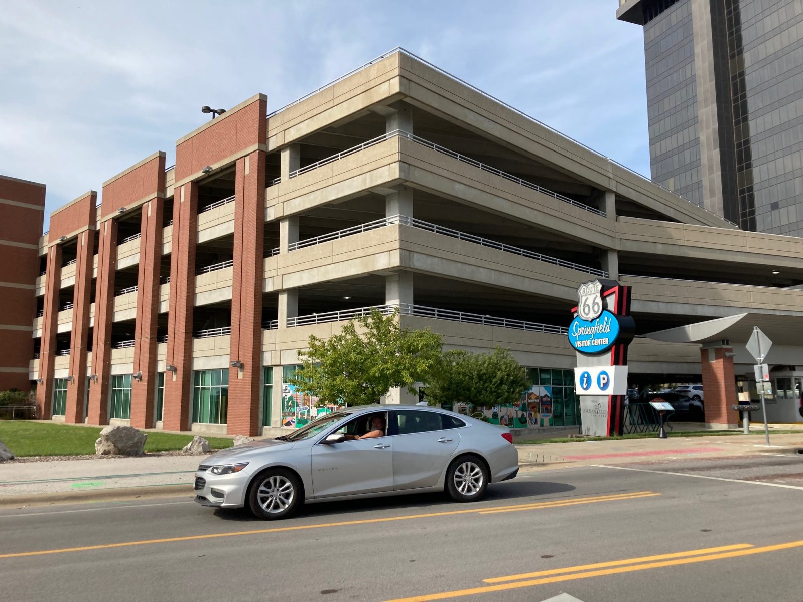 This is the parking garage at 815 E. St. Louis St. in downtown Springfield