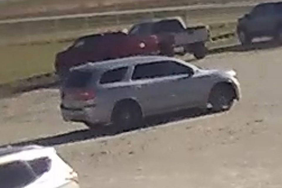 A Dodge Durango in a parking lot