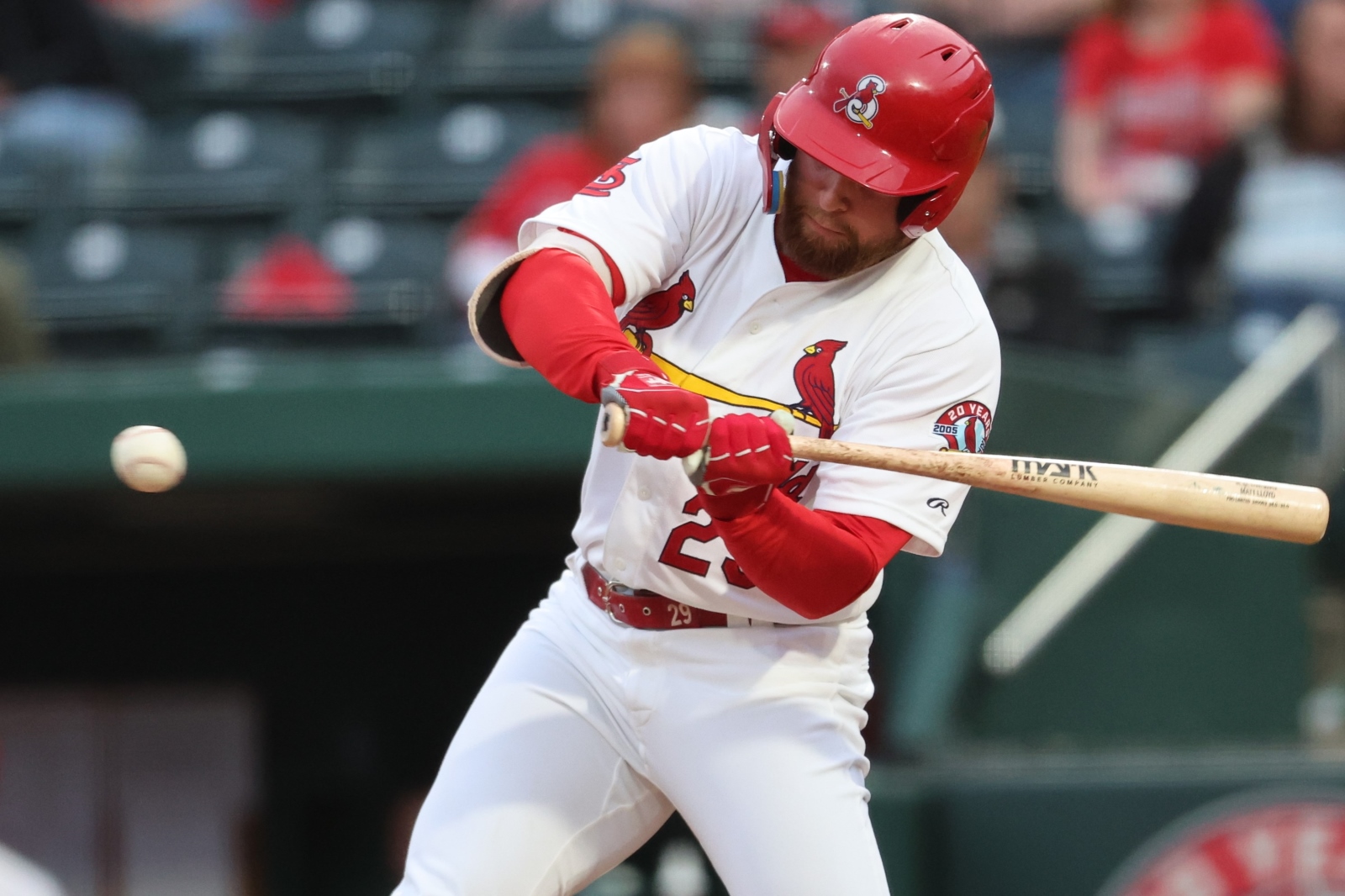 Matt Lloyd has overcome a lost 2020 season due to COVID-19 and injuries, leading to his release by the Cincinnati Reds, to having a productive first season with the Springfield Cardinals. (Photo by PJ Maigi, Springfield Cardinals)