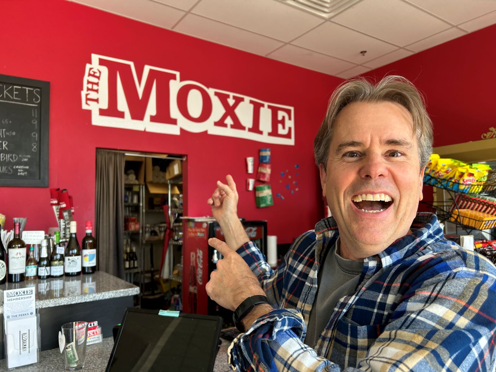 Photo of Joe Dull, executive director of the Moxie Cinema.