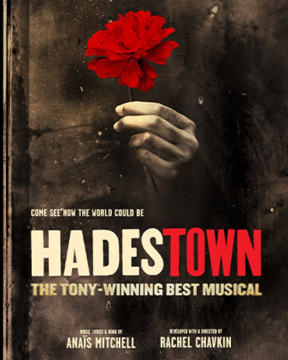 The logo for the musical "Hadestown."