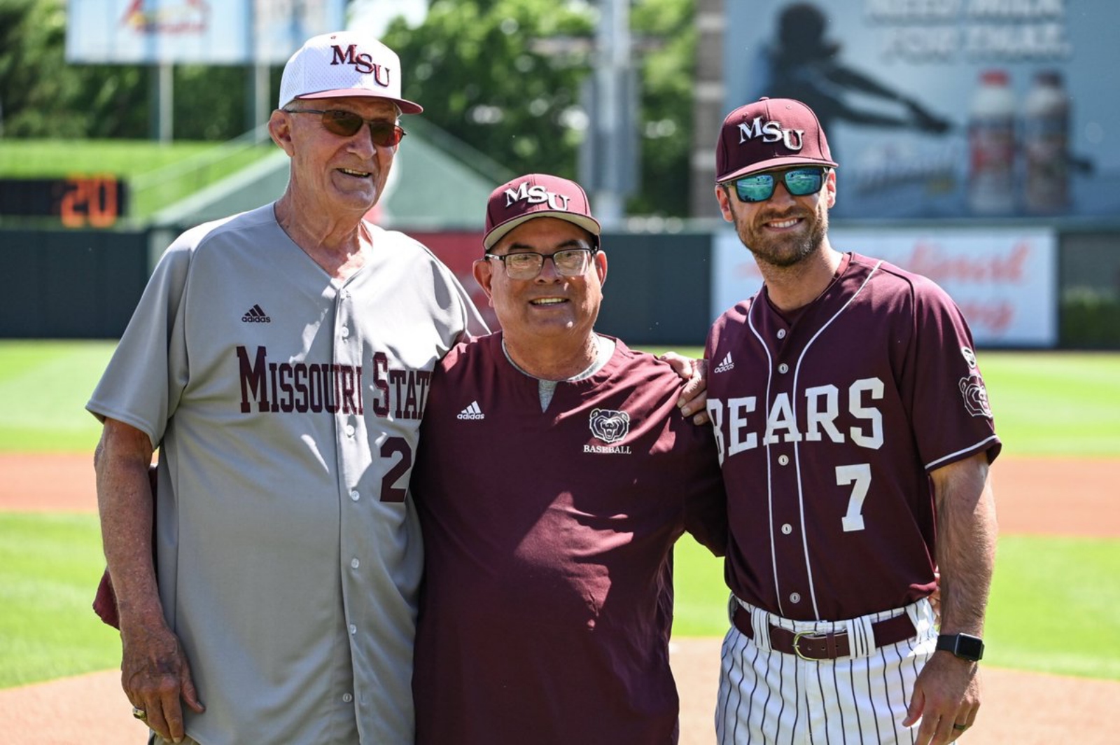 Joey Hawkins is just the third head coach in the history of Missouri State’s baseball program, following Bill Rowe and Keith Guttin. He was officially announced as the new coach on June 4. (Photo by Jesse Scheve, Missouri State University)